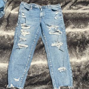 AMERICAN EAGLE. NEXT LEVEL STRETCH. SUPER HI-RISE JEGGING